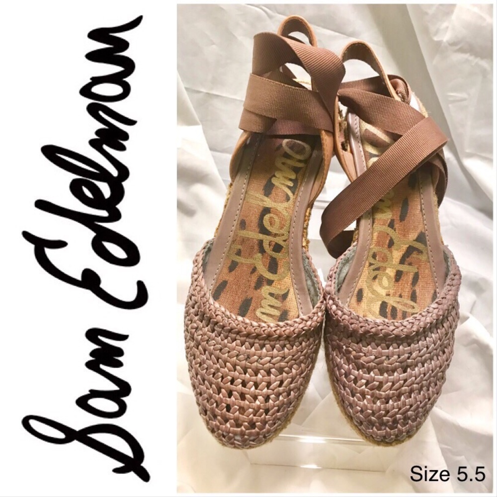 Sam Edelman Shoes - ‘Leona’ espadrille wedge